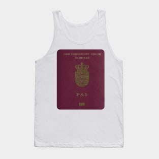 Denmark Passport Tank Top